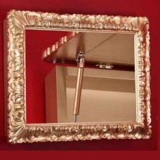 Зеркальный шкаф для ванной стиле борокко